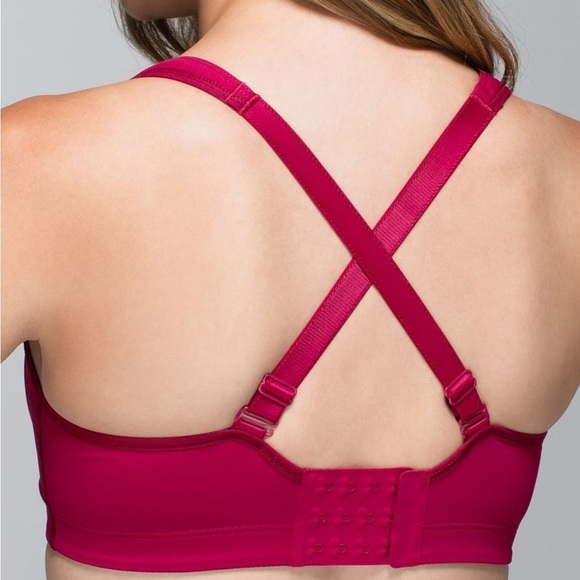 Lululemon Ta Ta Tamer II Bumble Berry Sports Bra 32C - Picture 4 of 11